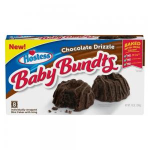  Hostess Baby Bundt Chocolate Drizzle 284g