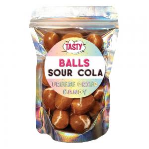  Frystorkat Godis MINI Kastanjer Sour Cola 90g