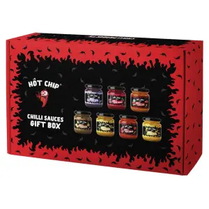  Hot Chip Chili Sauce Tasting Box