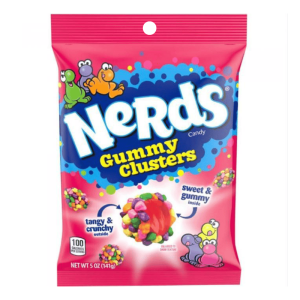  Nerds Gummy Clusters Rainbow 141g Påse