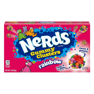  Nerds Gummy Clusters Rainbow 85g Teaterbox