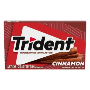  Trident Cinnamon Sockerfri 14 sticks