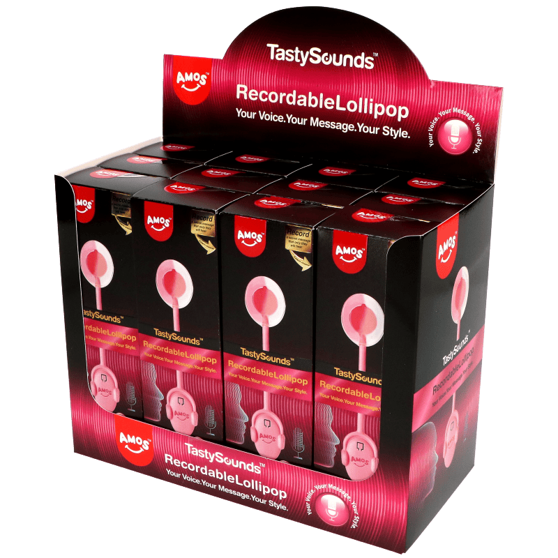  TastySounds Peach Audio Lollipop Recordable 12g