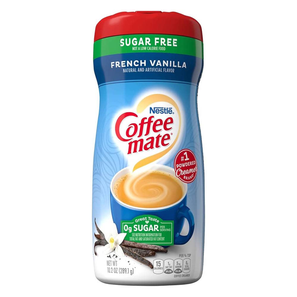  Coffee-Mate Coffeee Creamer French Vanilla Sockerfri 289