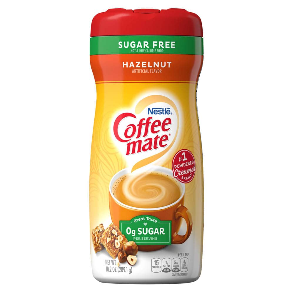  Coffee-Mate Coffeee Creamer Hazelnut Sockerfri 289