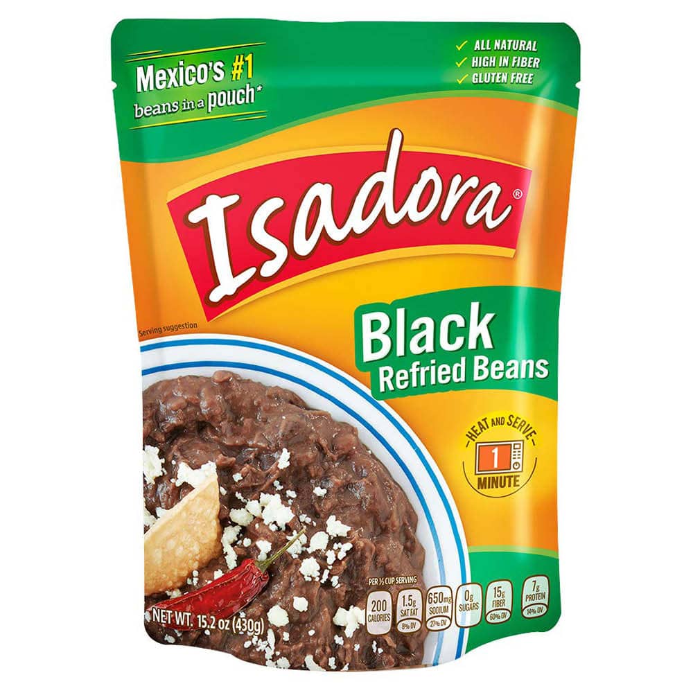  Isadora Black Refried Beans 400g