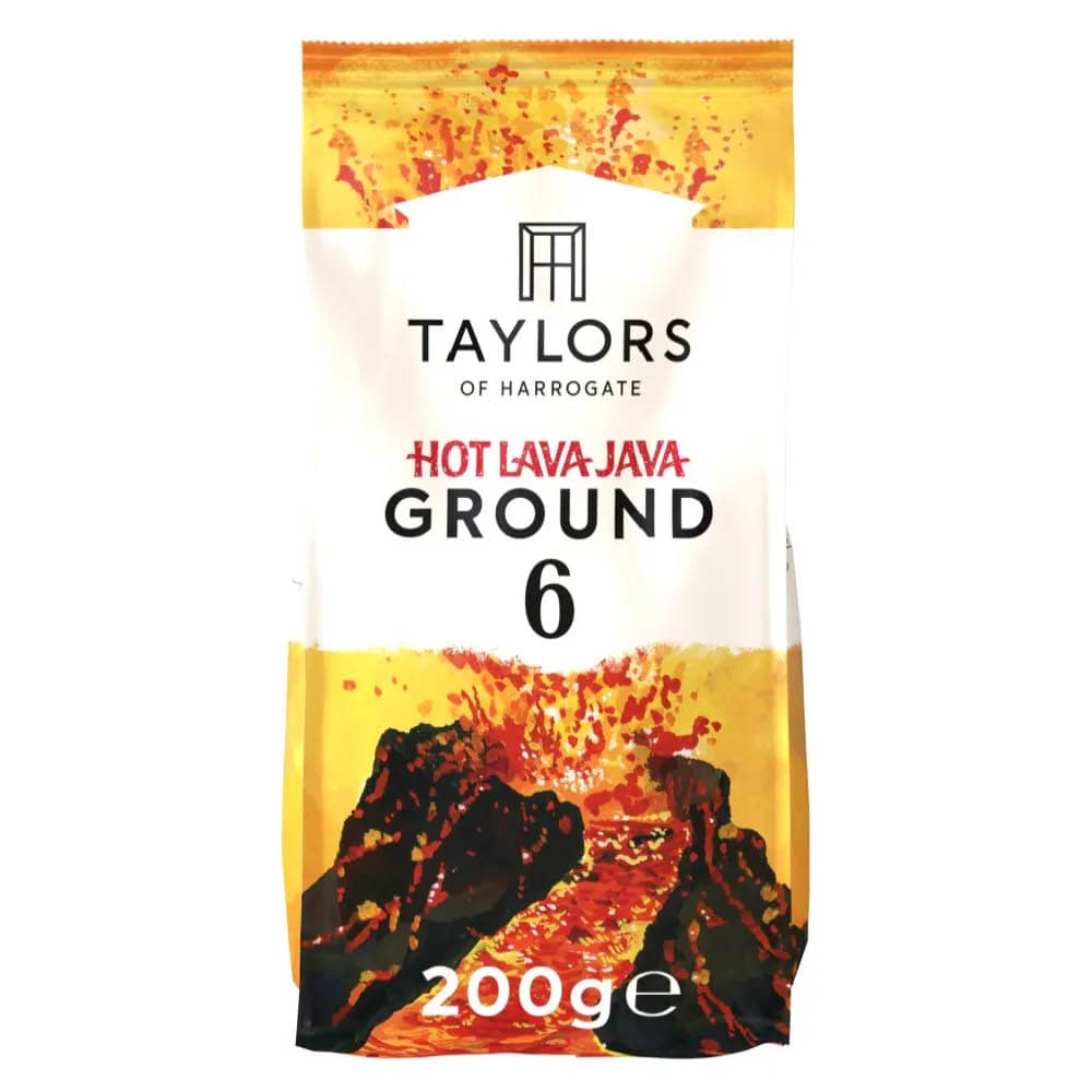  Taylors Ground Coffee Hot Lava Java 200g